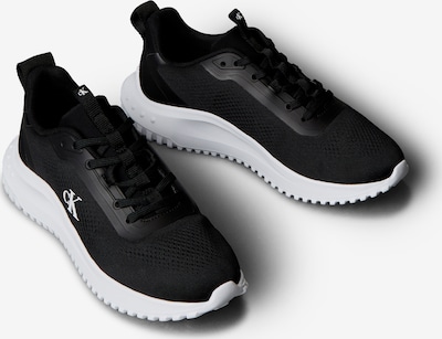 Sportbačiai be auliuko 'Eva Runner' iš Calvin Klein, spalva – juoda / balta, Prekių apžvalga