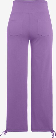 Regular Pantalon '803640' Ulla Popken en violet