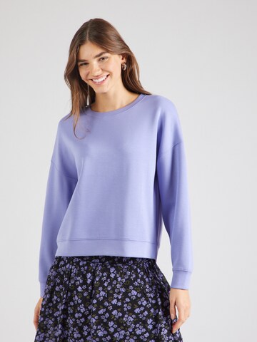 Sweat-shirt 'Ima' MSCH COPENHAGEN en violet : devant
