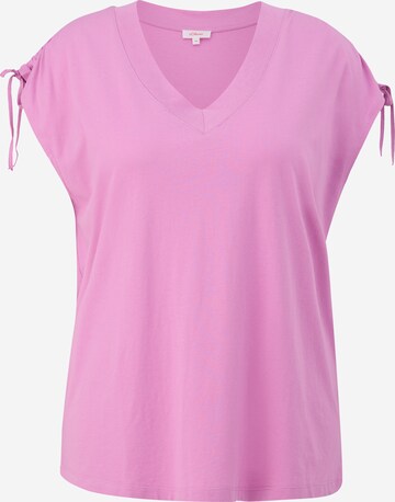 s.Oliver Red Label Plus Blouse in Pink: front