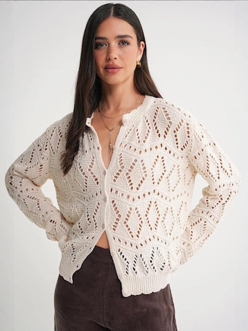 Giacchetta di MixRay in beige: frontale