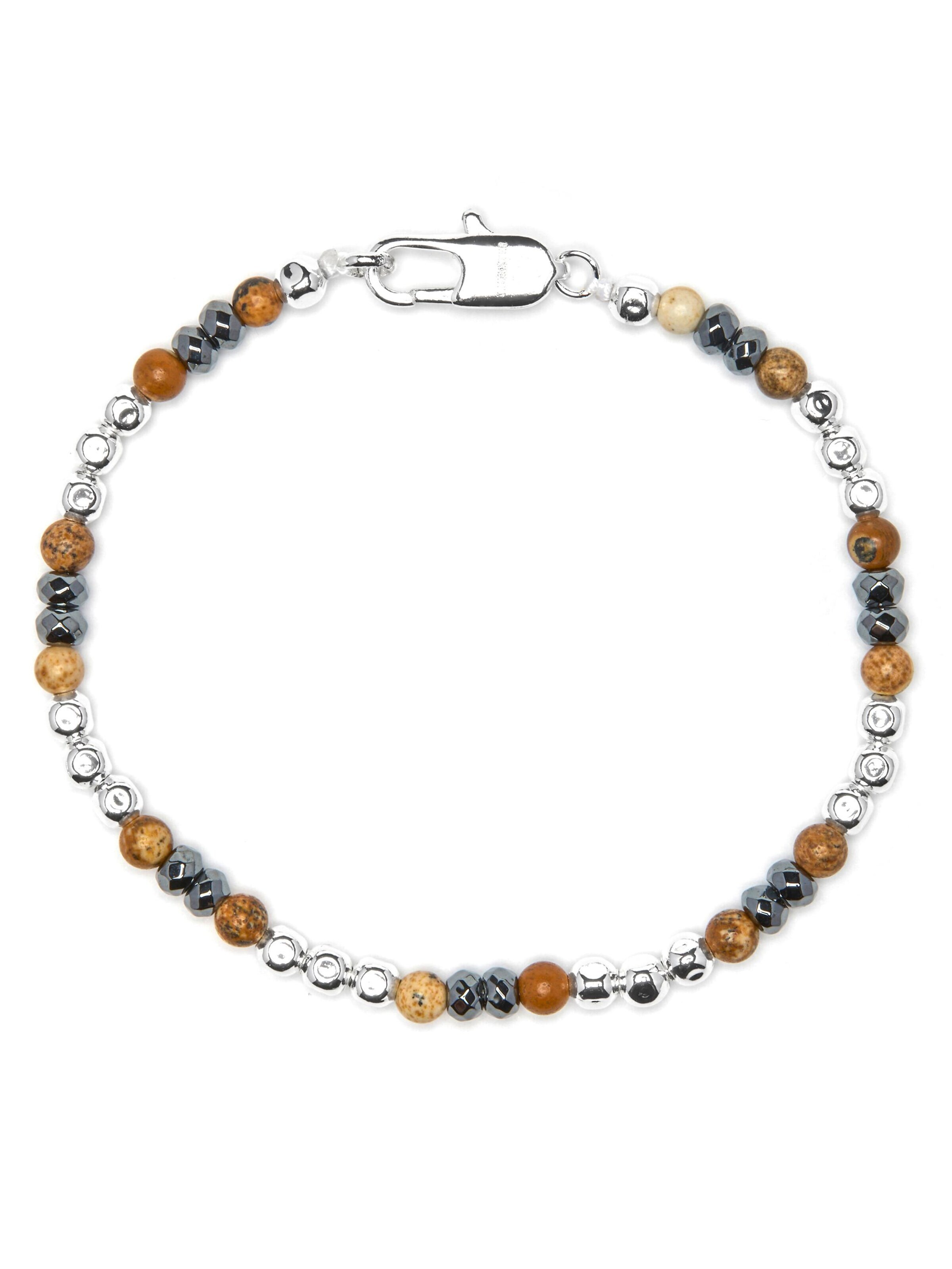 Luxenter Bracelet 'MILUY' en 16,5 - 20 en argent, Vue avec produit