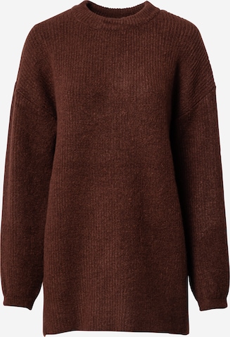 ABOUT YOU Sweater 'Mina' in Brown: front