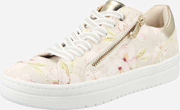 MARCO TOZZI Sneakers laag in Beige: voorkant