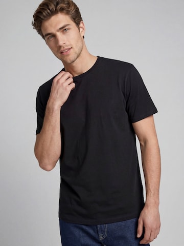 T-Shirt 'JREBCREST' JJ Rebel en noir