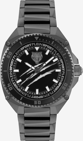 Plein Sport Analoog horloge ' THUNDER FORCE ' in Zwart: voorkant