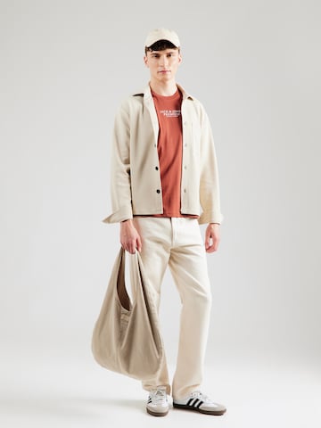 Jack & Jones Premium Póló 'JPRBLUARCHIE' - barna