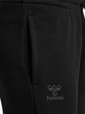 Hummel Tapered Sportbroek in Zwart