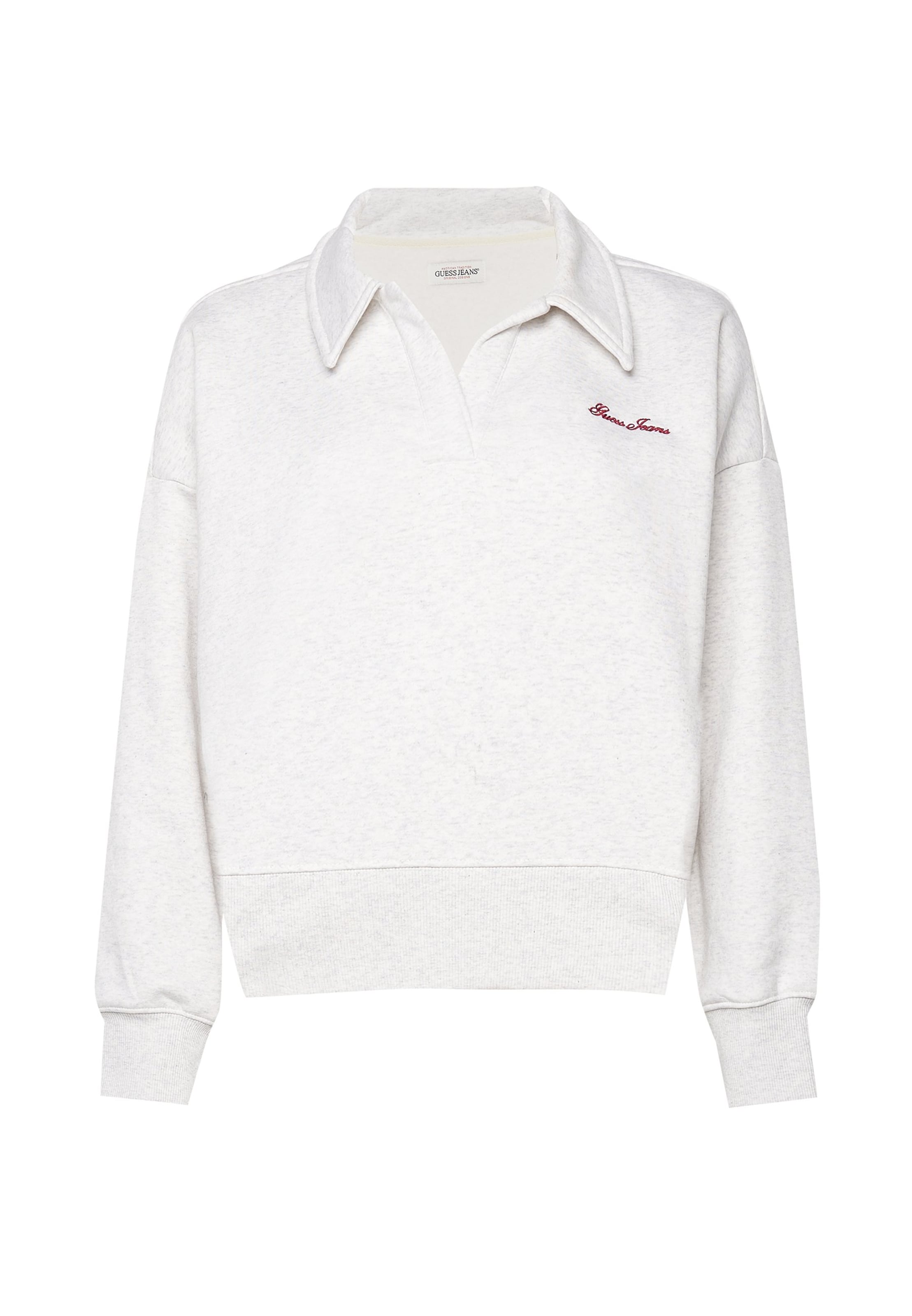 GUESS JEANS Sweatshirt i grå: framsida