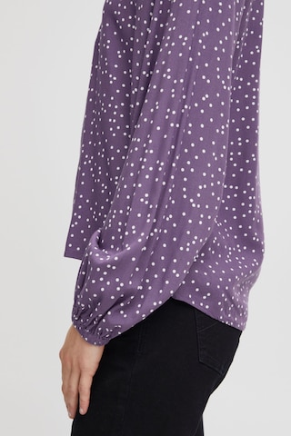 Fransa Blouse 'Silja' in Lila