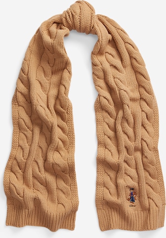 Polo Ralph Lauren Scarf in Beige: front