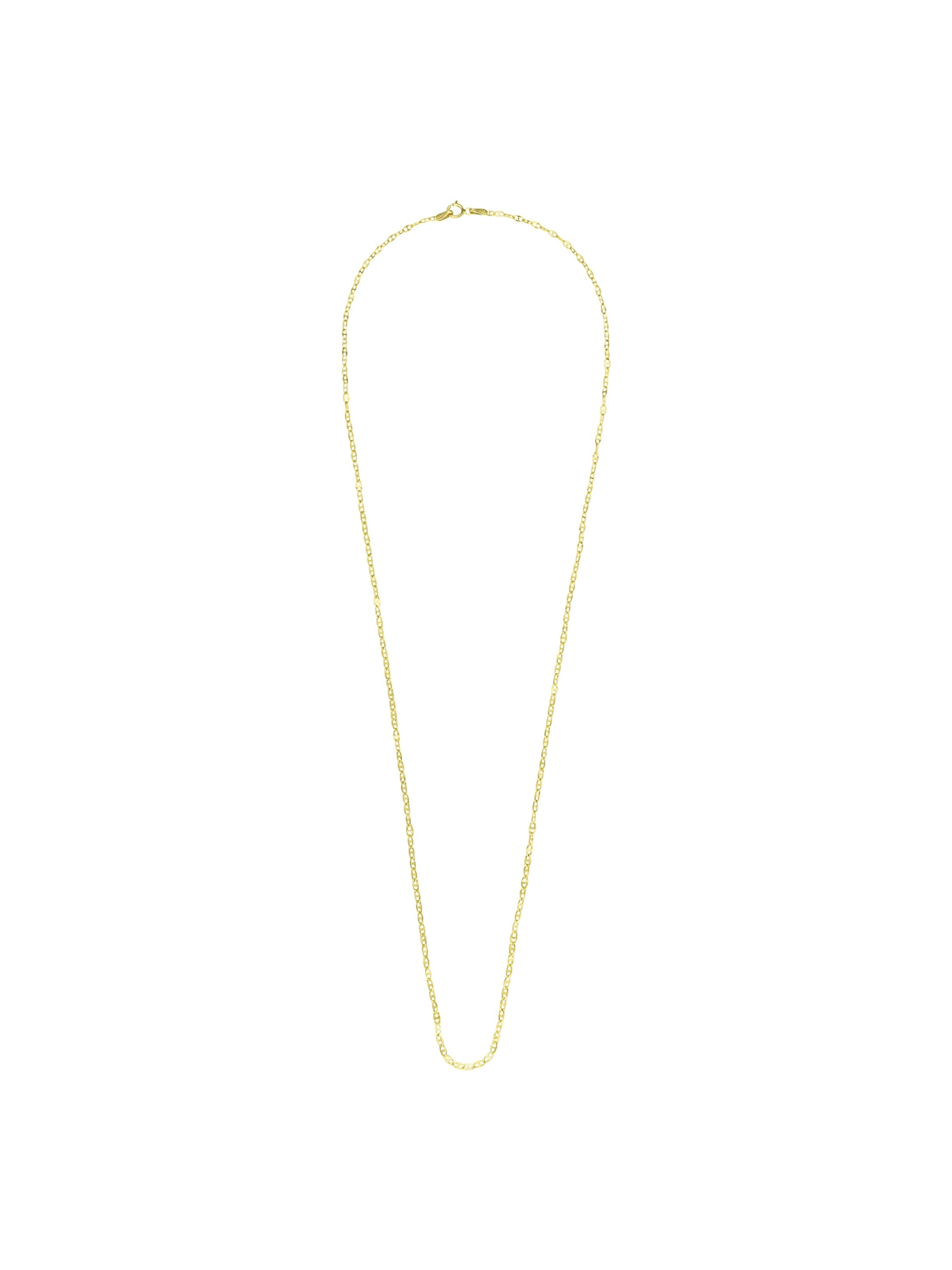 Lucardi Necklace 'Klassisch' in Gold: front