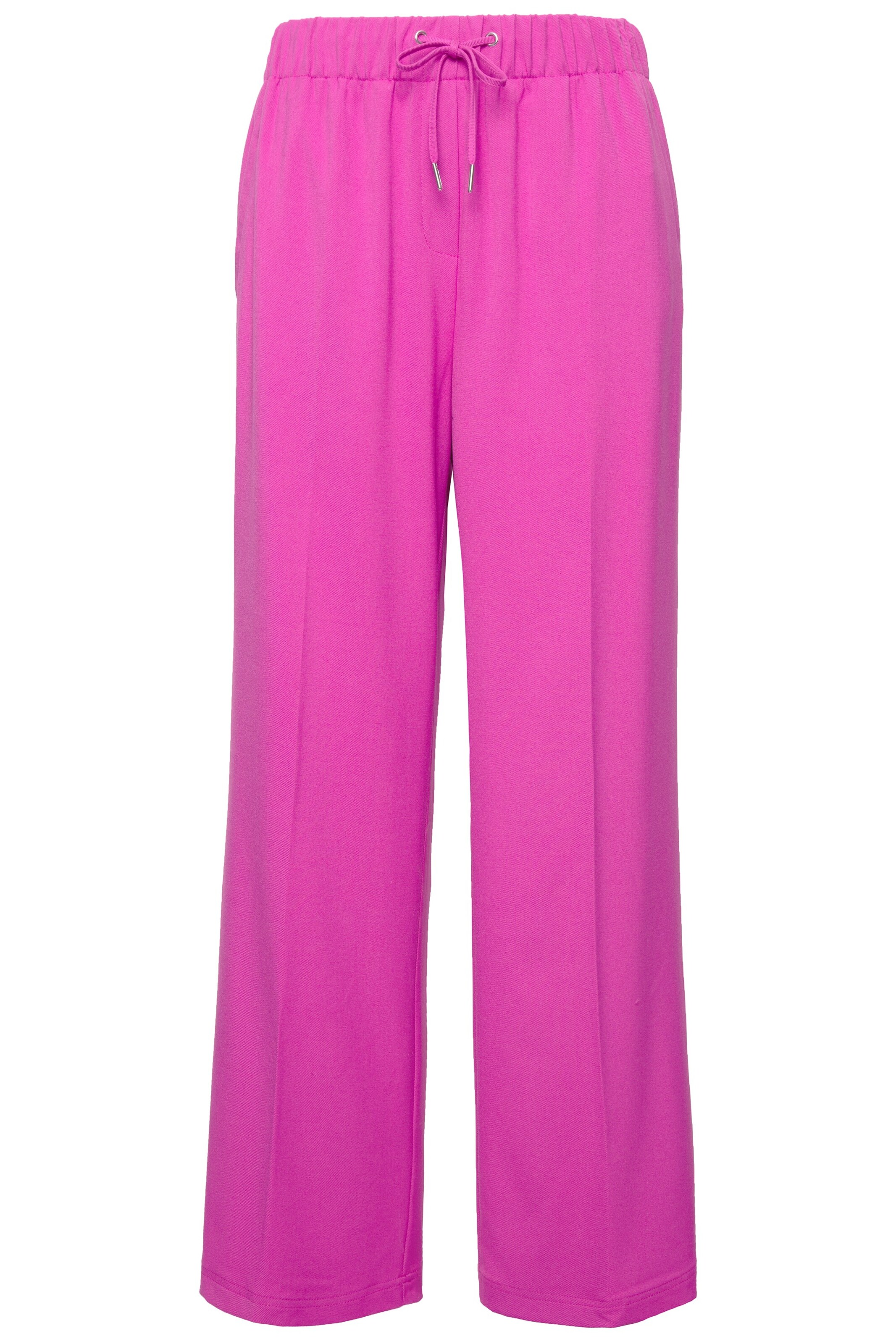 Studio Untold Wide leg Trousers in Pink: front