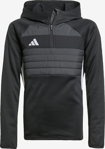 Felpa sportiva 'Tiro 25' di ADIDAS PERFORMANCE in nero: frontale