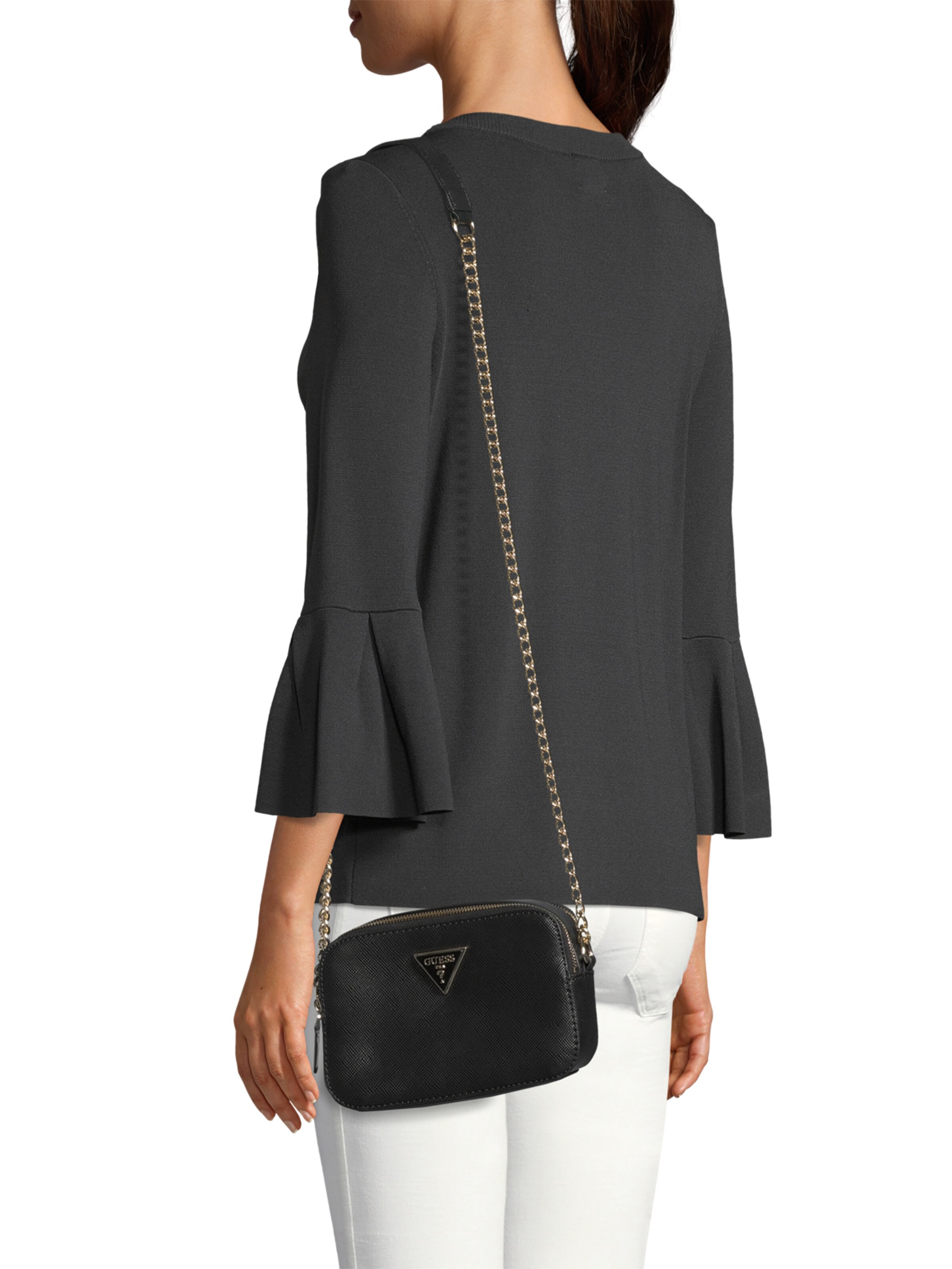 melns GUESS Pleca soma 'Noelle'