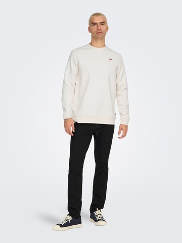Only & Sons - Sweatshirt 'ONSDawson' em branco