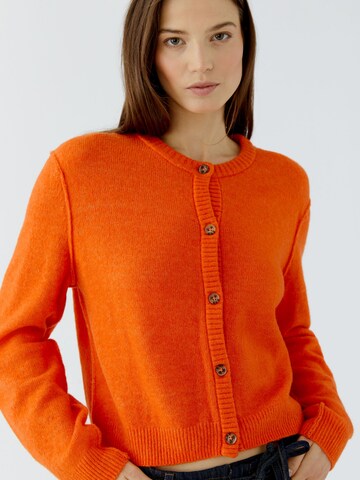 OUI Strickjacke 'ILAYA' in Orange