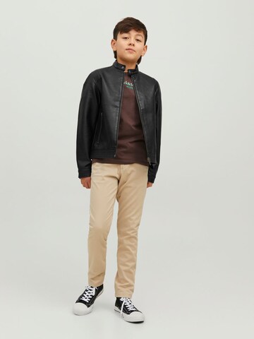 Jack & Jones Junior Jacke 'Rocky' in Schwarz