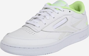 Reebok Låg sneaker 'Club C 85' i vit: framsida