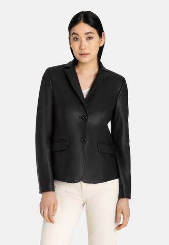 Werner Christ Between-season jacket 'Beata' in Black: front