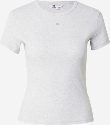 Tommy Jeans T-Shirt 'ESSENTIAL' in Grau: predná strana