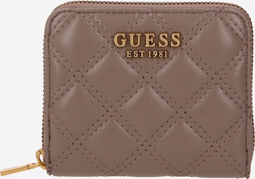 Portamonete 'GIULLY' di GUESS in grigio: frontale