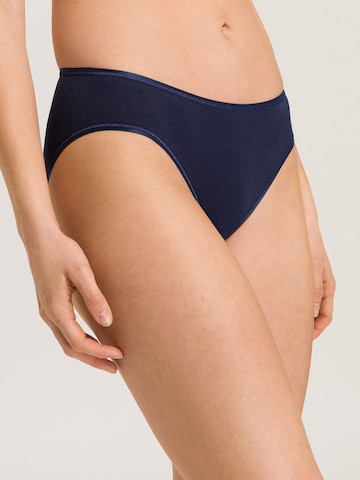 Hanro Panty ' Cotton Seamless ' in Blue: front