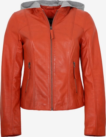 Jilani Übergangsjacke 'Ara' in Orange: Vorderseite