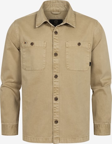 INDICODE JEANS Jacke 'Brendan' in Beige: Vorderseite