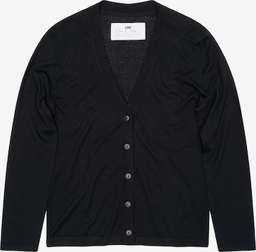 Cardigan 'Plume' LDB en noir : devant