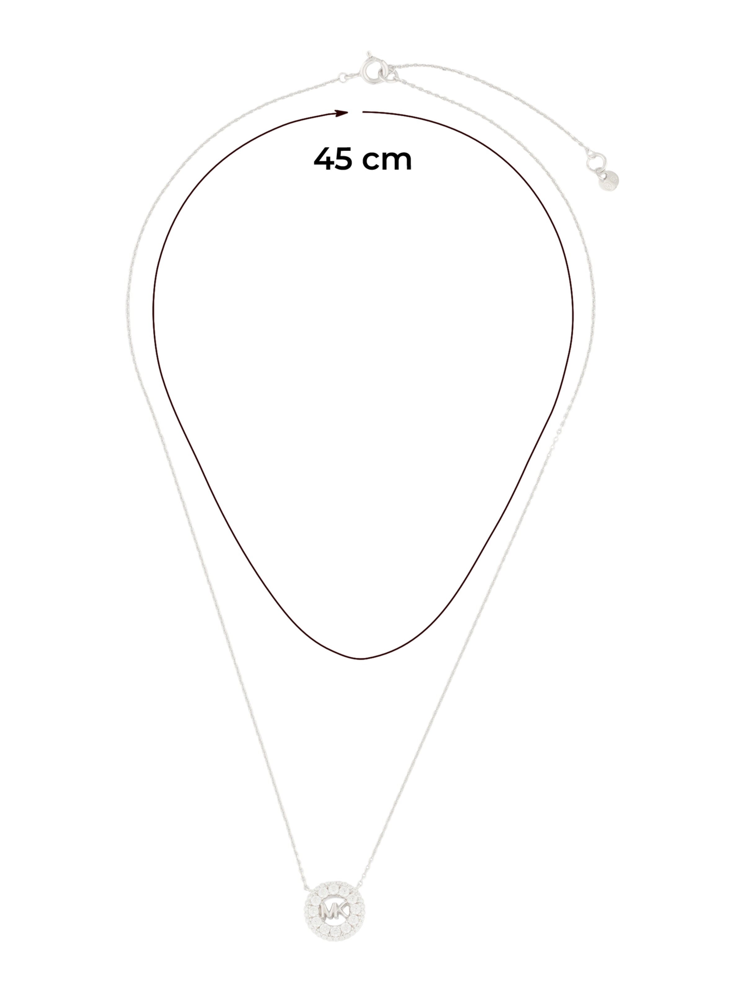 MICHAEL Michael Kors Łańcuszek w kolorze srebrny