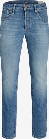 JACK & JONES Slimfit Jeans 'Tim Davis' in Blauw: voorkant