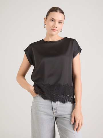 VILA Blúz 'VIELLETTE' - fekete: elől