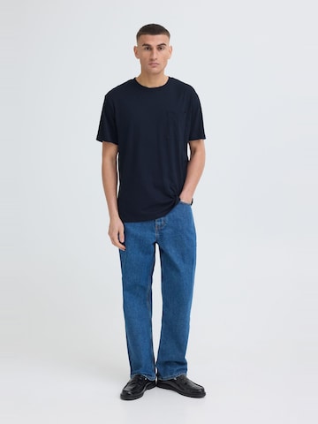 Tricou 'Durant' de la !Solid pe albastru: față