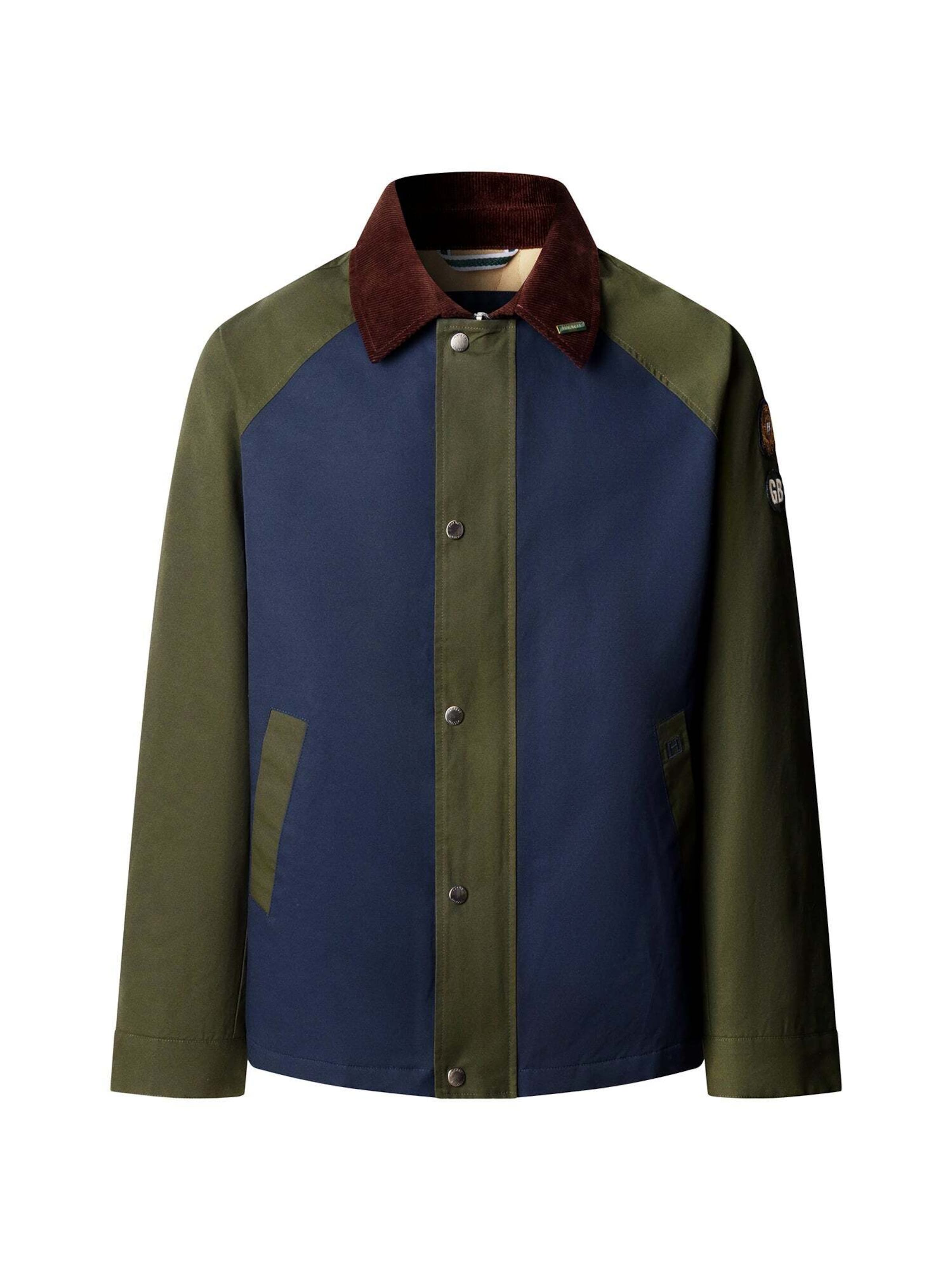 Hackett London Übergangsjacke in Blau: Vorderseite