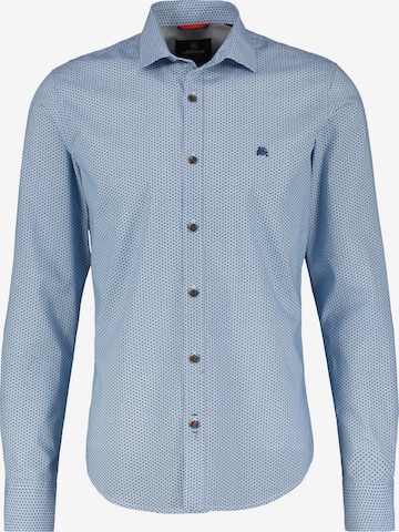 LERROS Regular fit Button Up Shirt in Blue: front