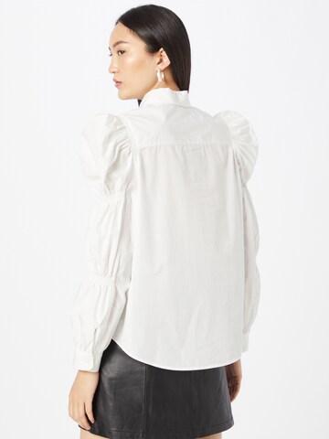 LEVI'S ® - Blusa 'Zuma Cinched Slv Blouse' em branco