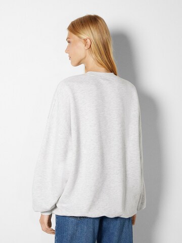 Bershka Sweatshirt in Grau