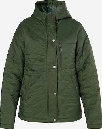 UshaPrijelazna jakna - zelena boja: prednji dio