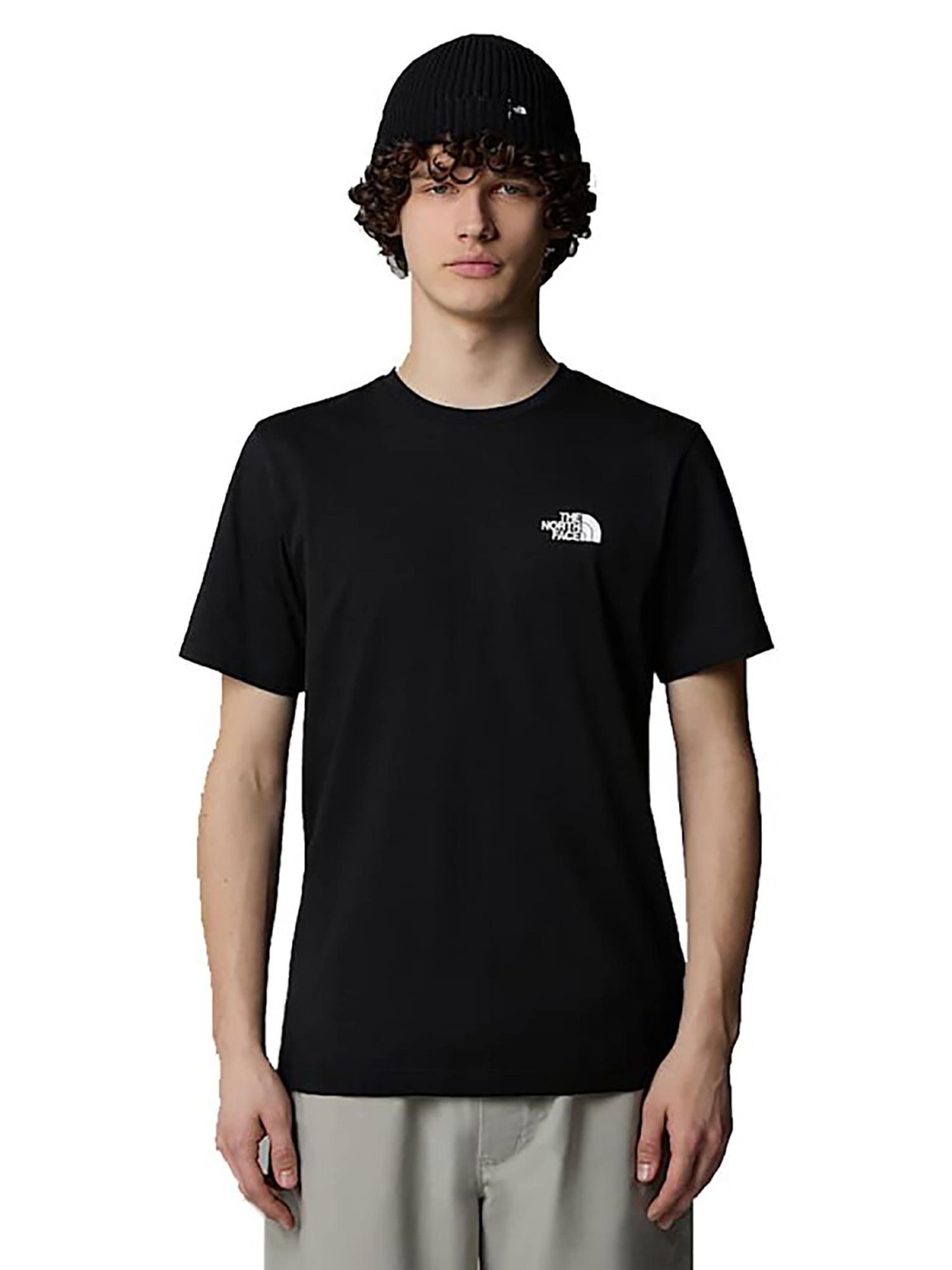Tricou 'Simple Dome' de la THE NORTH FACE pe negru: față