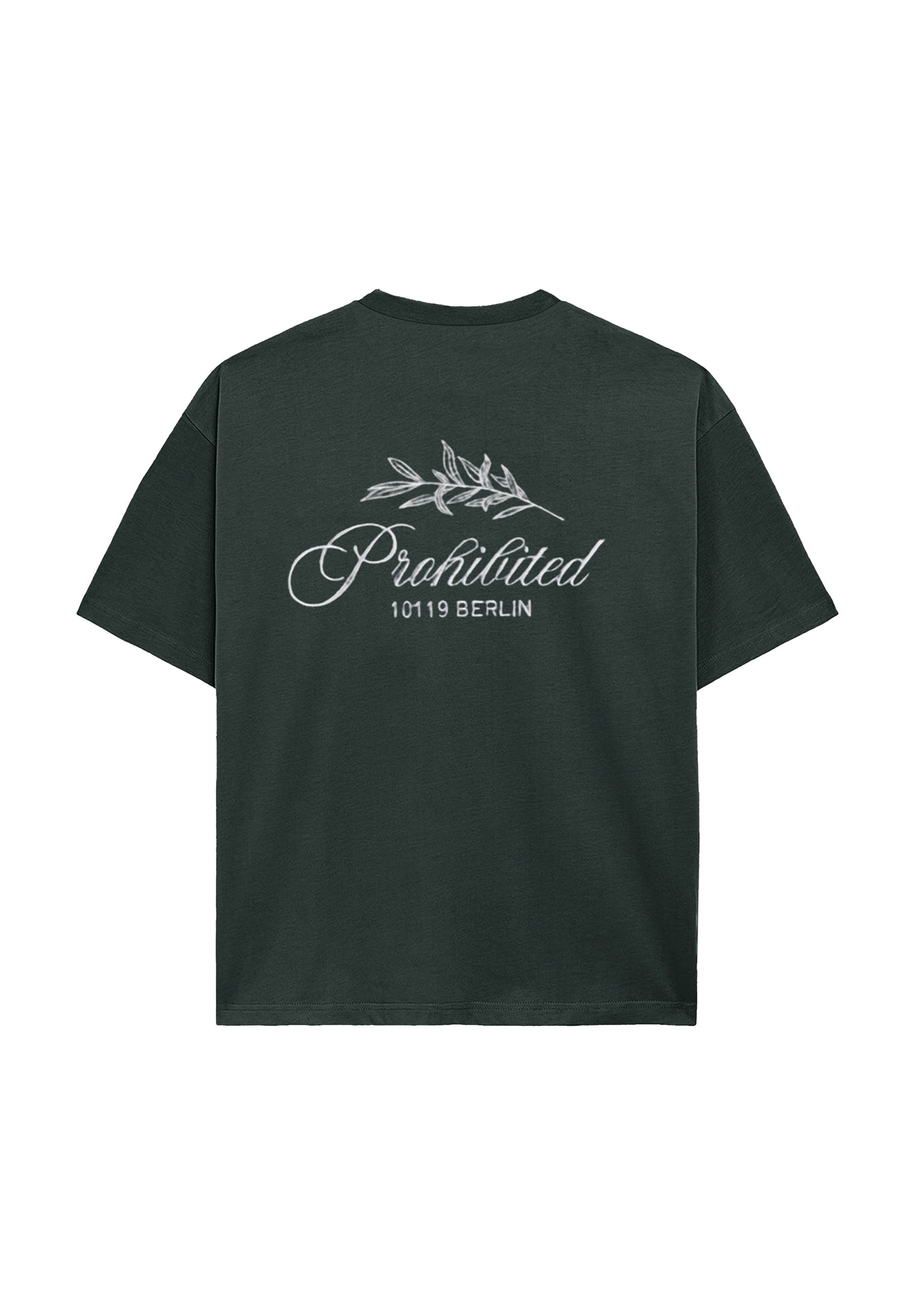 T-Shirt 'Leaf' Prohibited en vert