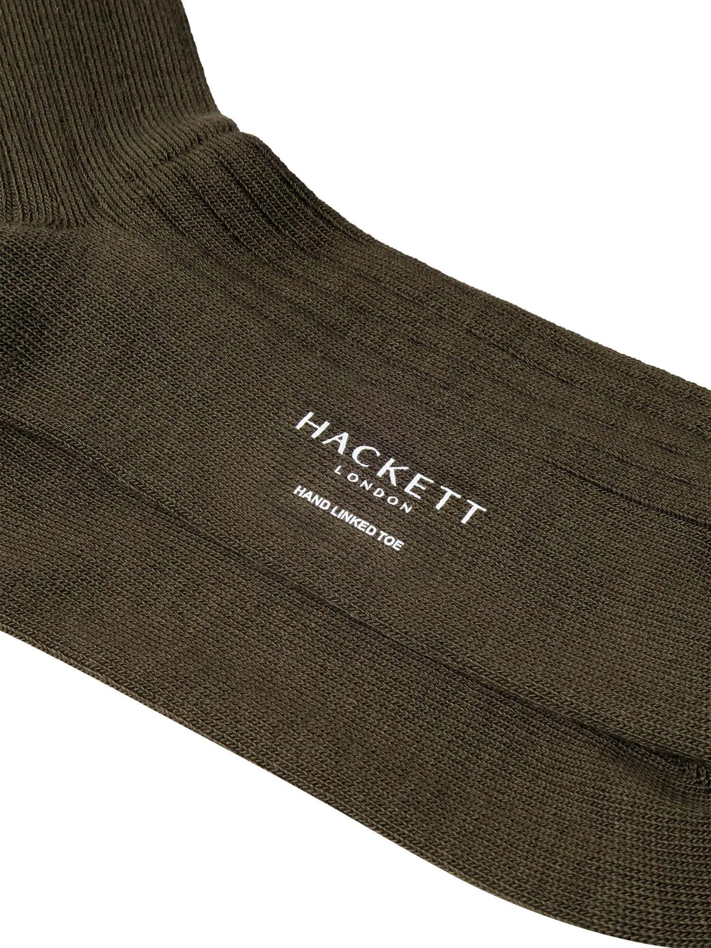 Chaussettes ' THICK COTTON  ' Hackett London en marron