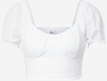 HOLLISTER Blouse in White: front