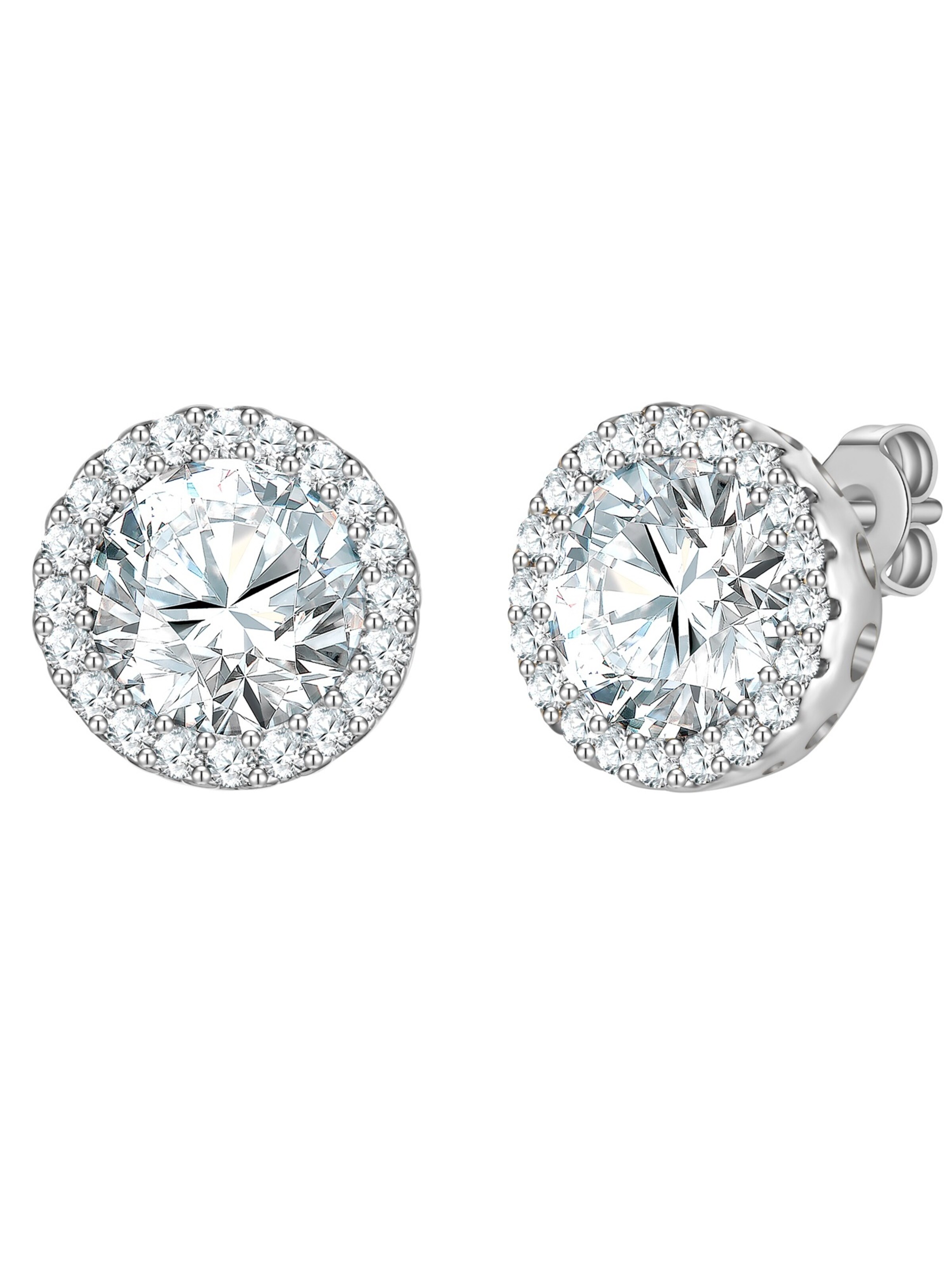 Yokoamii Earrings in Silver: front