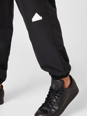 ADIDAS SPORTSWEAR Tapered Sportbroek in Zwart