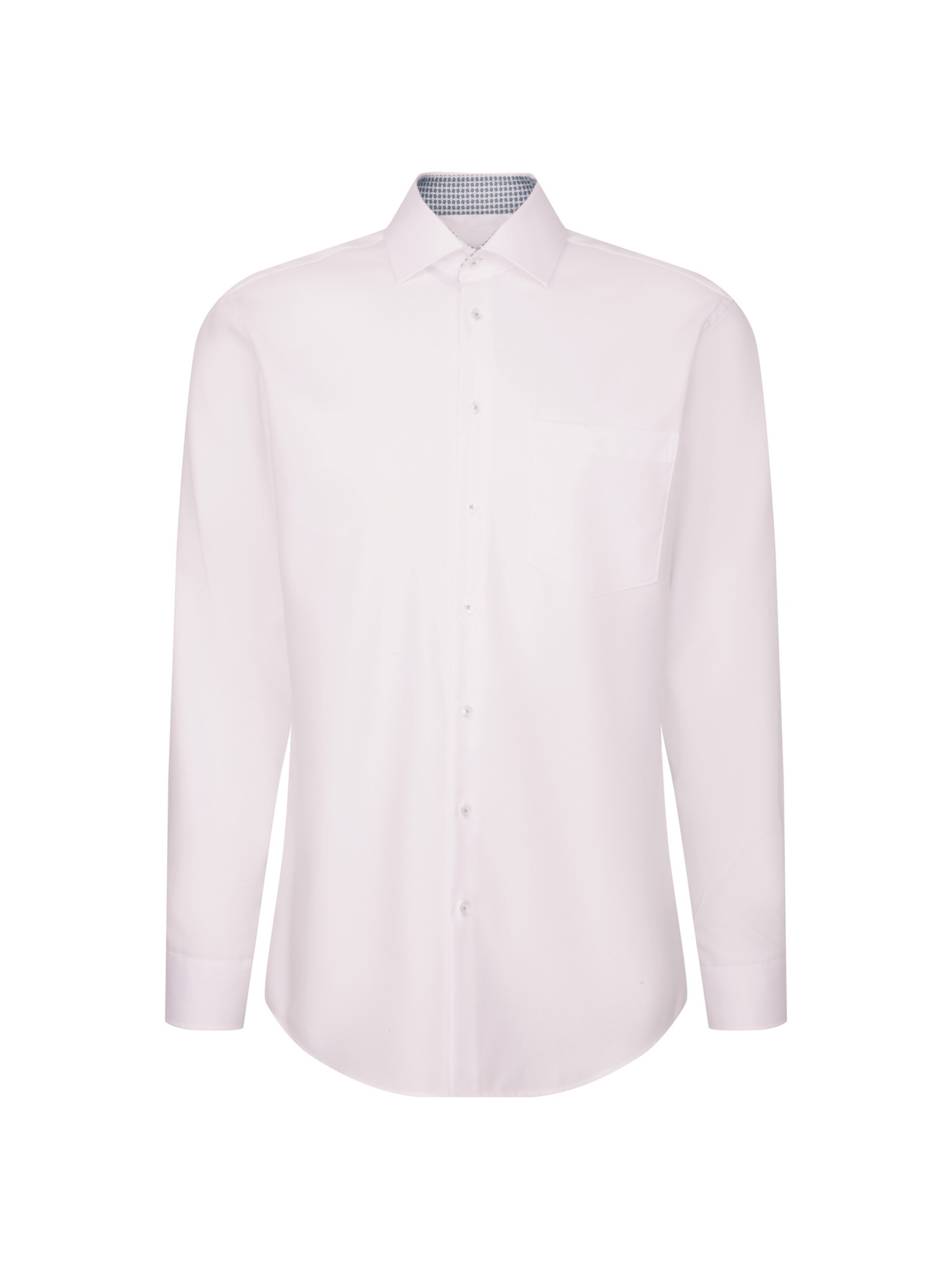 Coupe regular Chemise business SEIDENSTICKER en blanc : devant