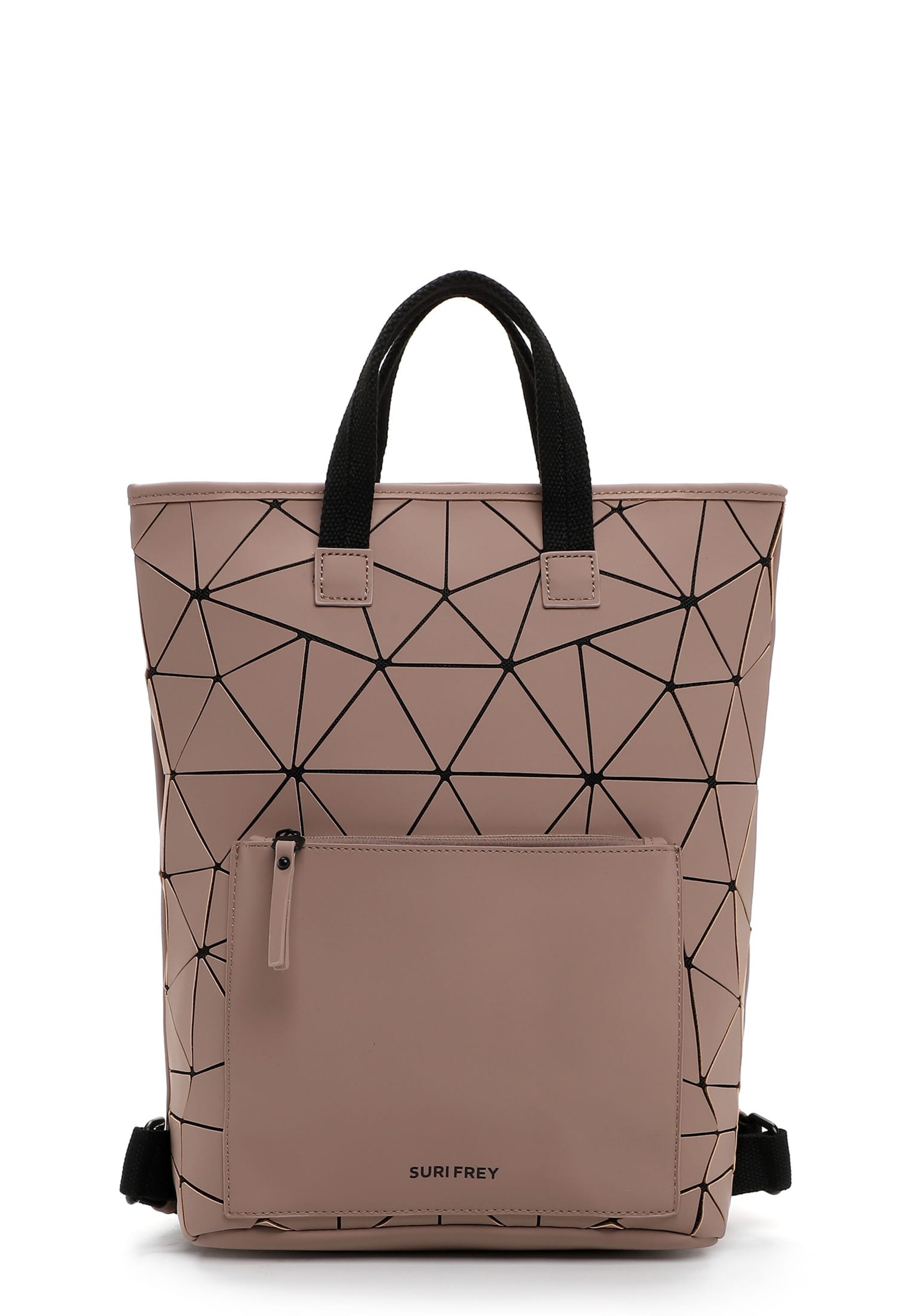 Suri Frey - Mochila 'Jessy-Lu' em bege: frente