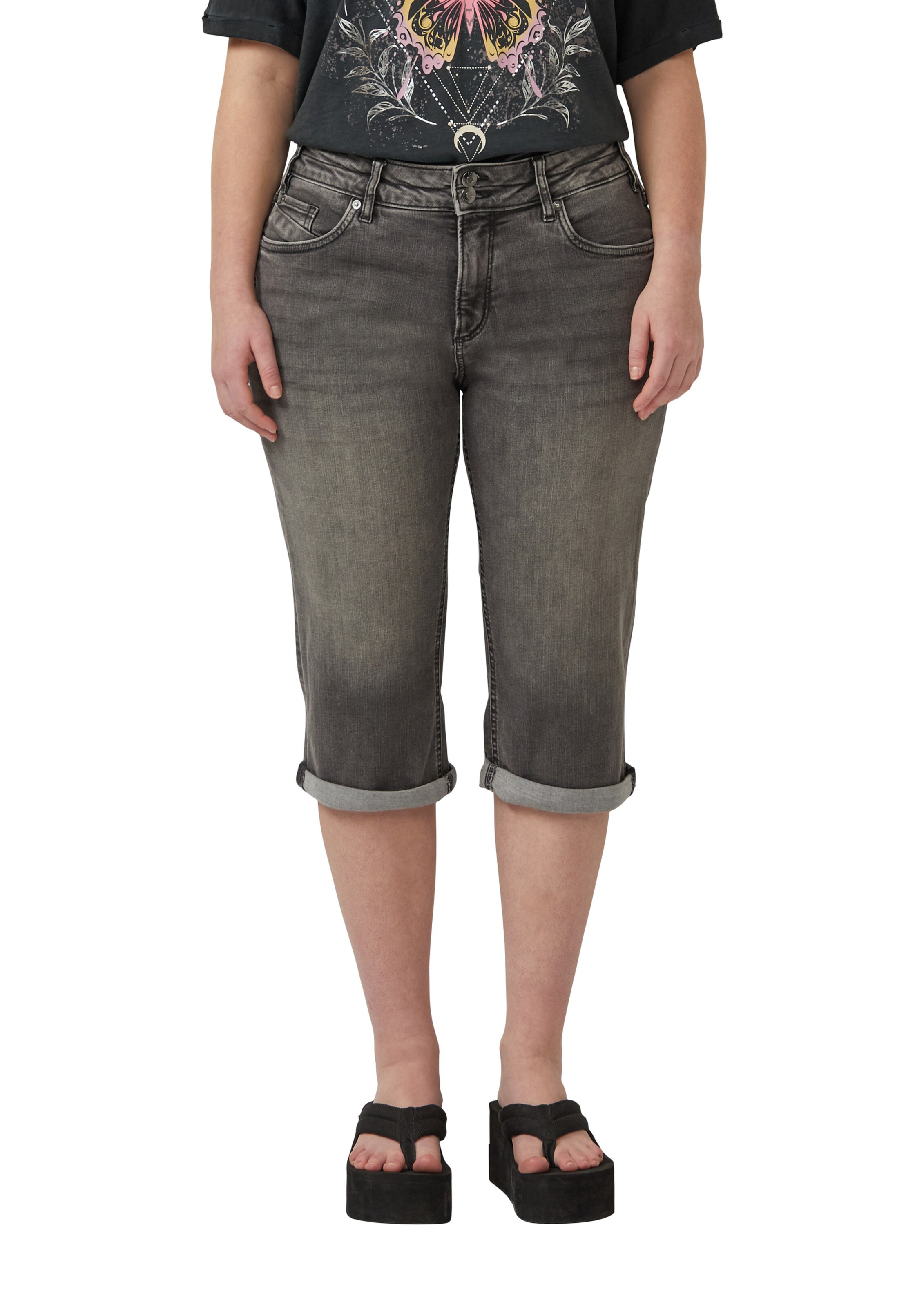 QS Slimfit Jeans in Grijs