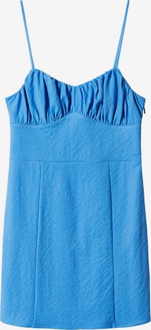 MANGO Zomerjurk 'BLAIR' in Blauw: voorkant