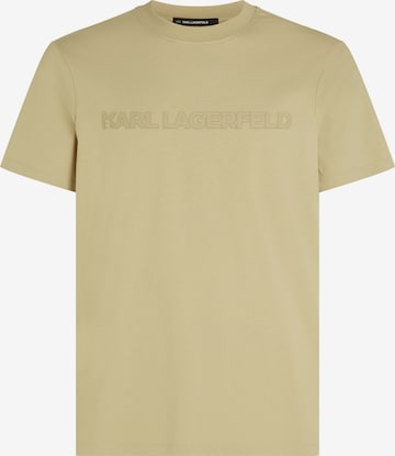 ruda Karl Lagerfeld Marškinėliai: priekis